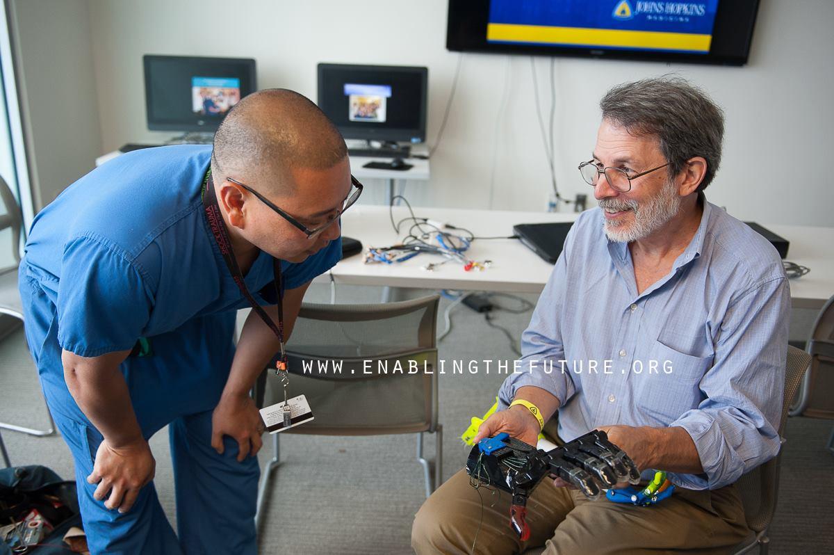 "Shut the Front Door," Exclaims Impressed Trauma Surgeon After Seeing 3D Printed $50 Prosthetic Hand from e-NABLE