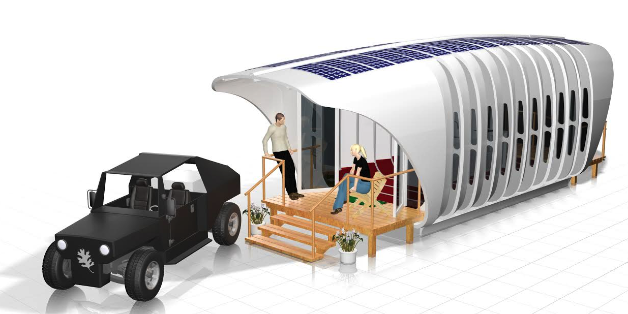 ORNL & Clayton Homes are 3D Printing a Home & Car That Share Energy with One Another