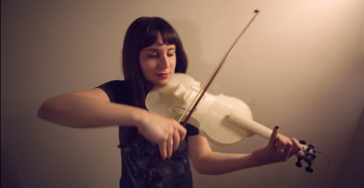Husband and Wife Team Up to Create Hovalin, the Open Source 3D Printed Violin