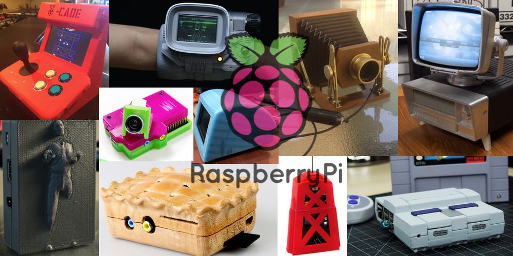 Weekly Roundup: Ten 3D Printable Things - Raspberry Pi Cases & Projects