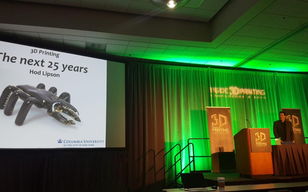 Inside 3D Printing San Diego: Hod Lipson Discusses the Next 25 Years of 3D Printing