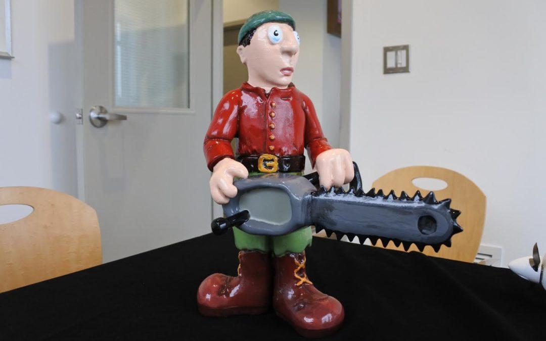 Custom Prototypes Turns Cartoon Image into 3D Printed Figurine, Brings a Smile to Disabled Girl's Face for Christmas