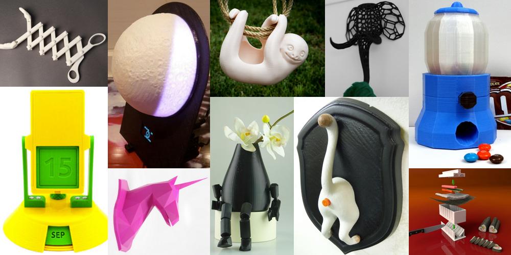 Weekly Roundup: Ten 3D Printable Christmas Gifts for the Person Who Has Everything