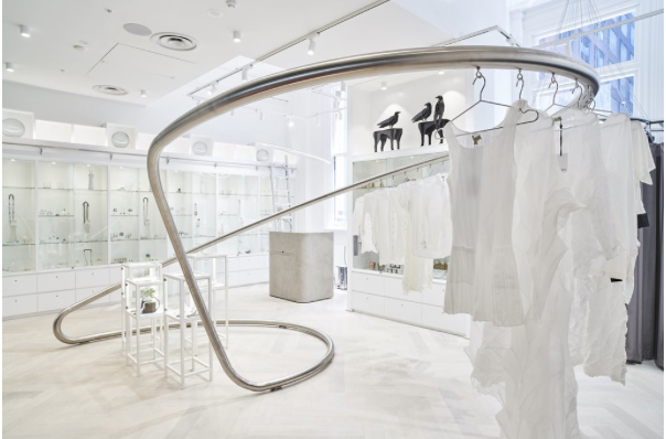 3D Modeling Helps Loopcreative Rethink Hanging With Sculptural Clothing Rack