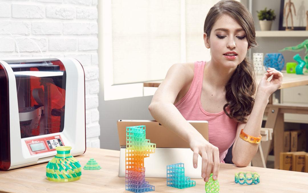 XYZprinting Announces New da Vinci Jr. 2.0 Mix, da Vinci Jr. 1.0 Pro and Nobel 1.0A 3D Printers; UV Curing Chamber