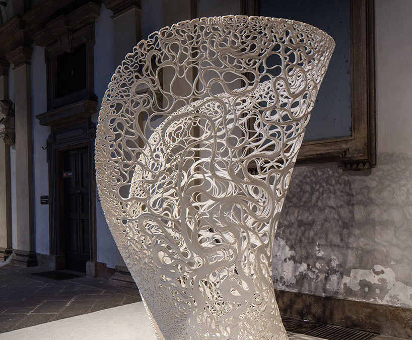 Thallus: Zaha Hadid Architects Explores Robotic Assisted and Computational Design to 3D Print Experimental Structure for Milan Design Week