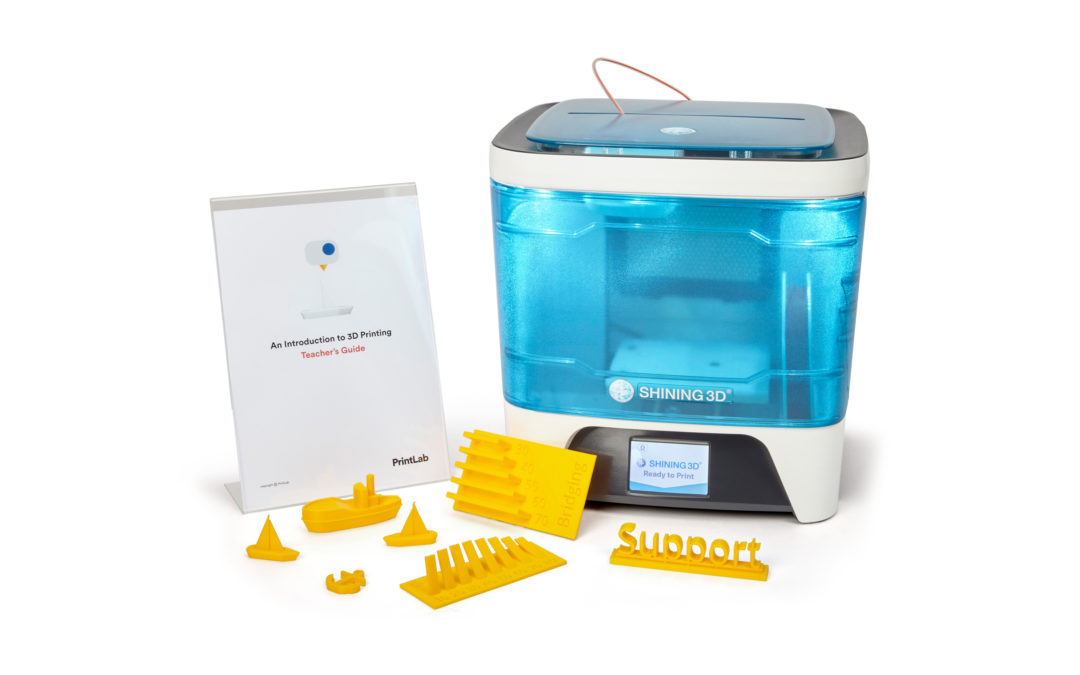 Shining 3D Releases EinStart-C 3D Printer Along with a New Educational Package