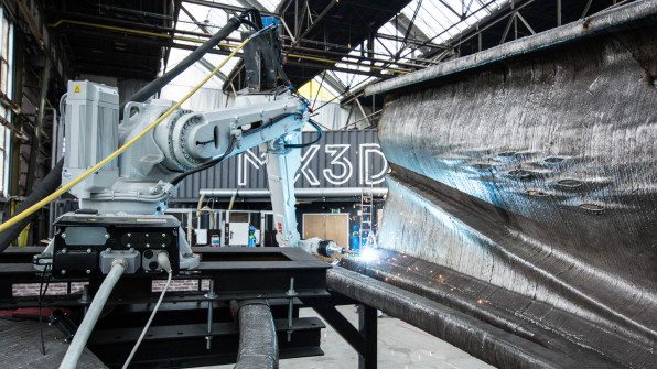 Amsterdam: Redesign and Machine Learning Will See MX3D Complete 3D Printed Bridge Next Year