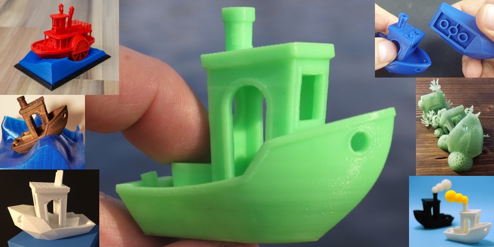 Ten 3D Printable Things: #3DBenchy Benchmark Prints