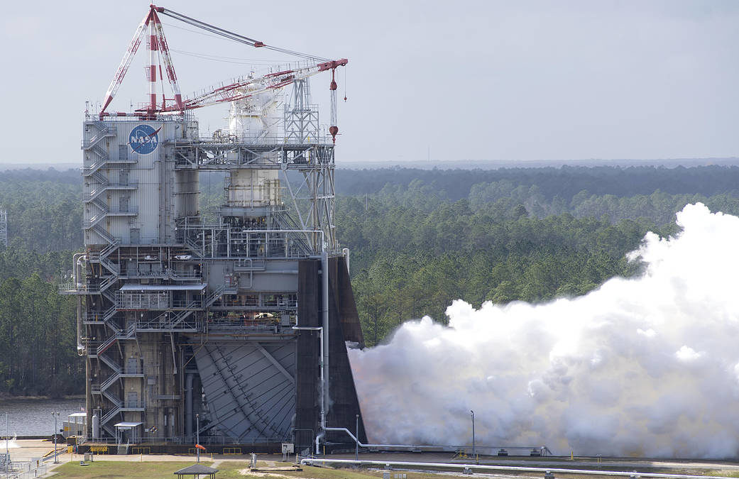 NASA Fires Up RS-25 Engines with 3D Printed Components to Highest Power Level