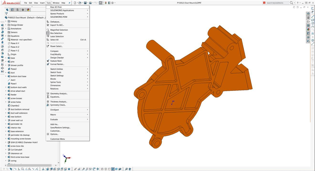 Rize Deepens Partnership with SOLIDWORKS Just in Time for SWW18