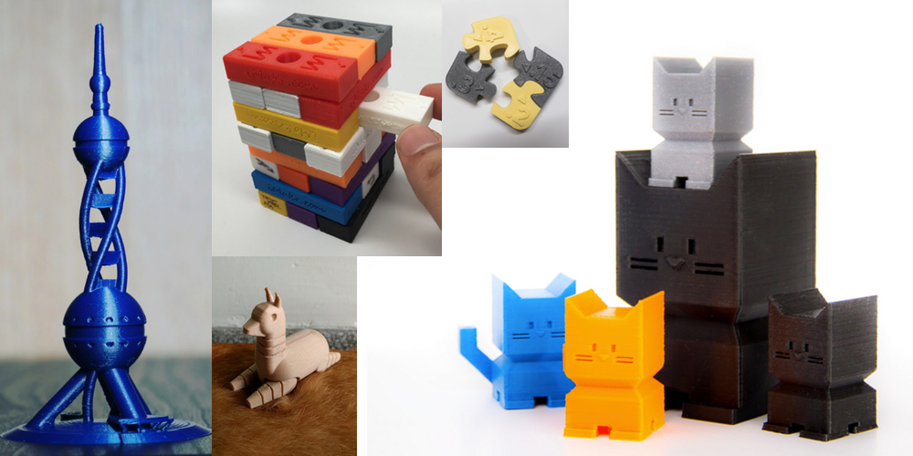 Ten 3D Printable Calibration & Test Print Things
