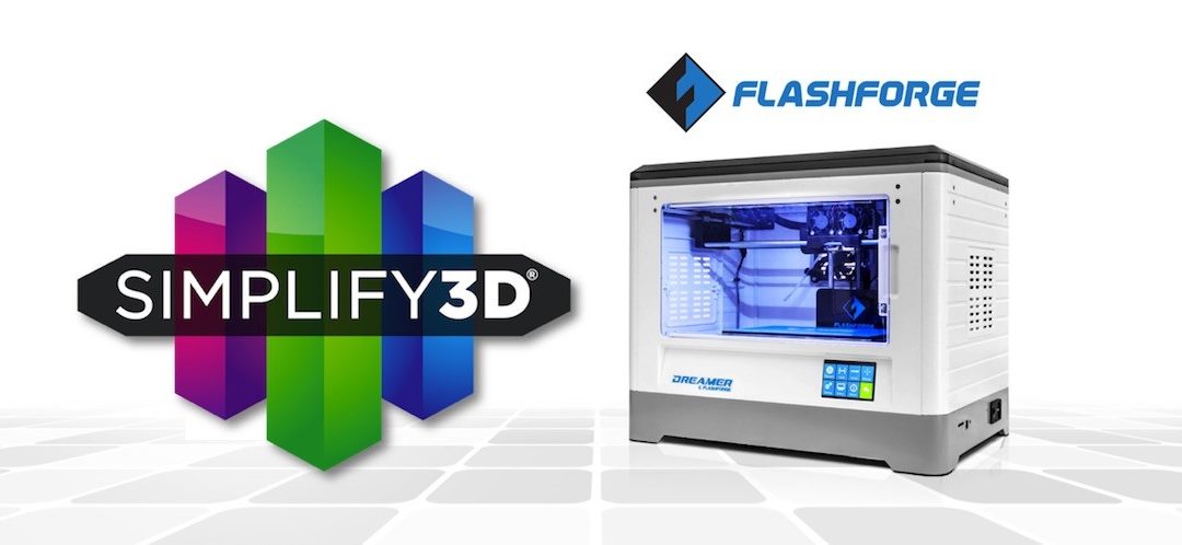 FlashForge Users Now Offered More 3D Printing Options with Simplify3D Partnership