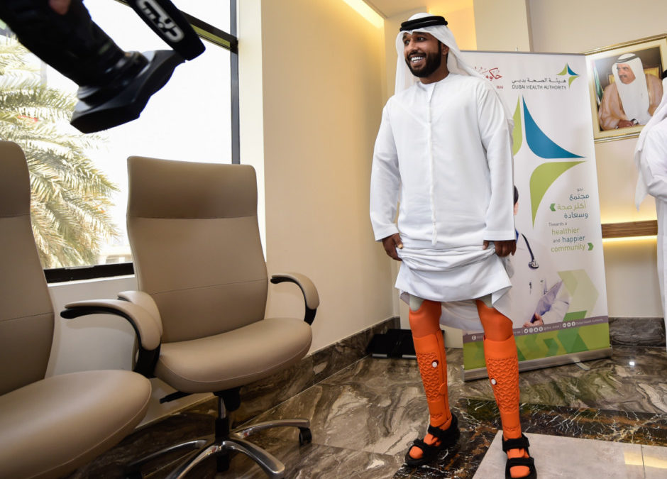 New Prosthetic Legs Change Dubai Man's Life as UAE Continues to Embrace 3D Printing