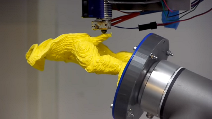 TU Delft's Multi-Axis Robotic 3D Printing System Makes it Possible to Print Without Supports